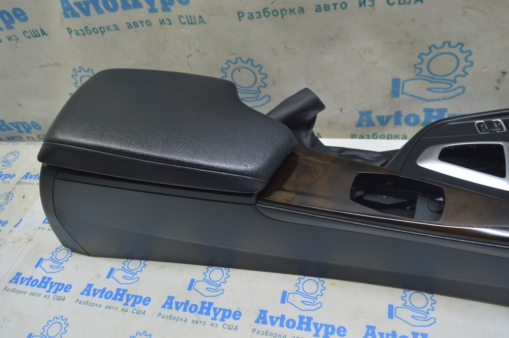 Консоль центральная (подлокотник) BMW 3 F30 12-19 АКПП черн (02)