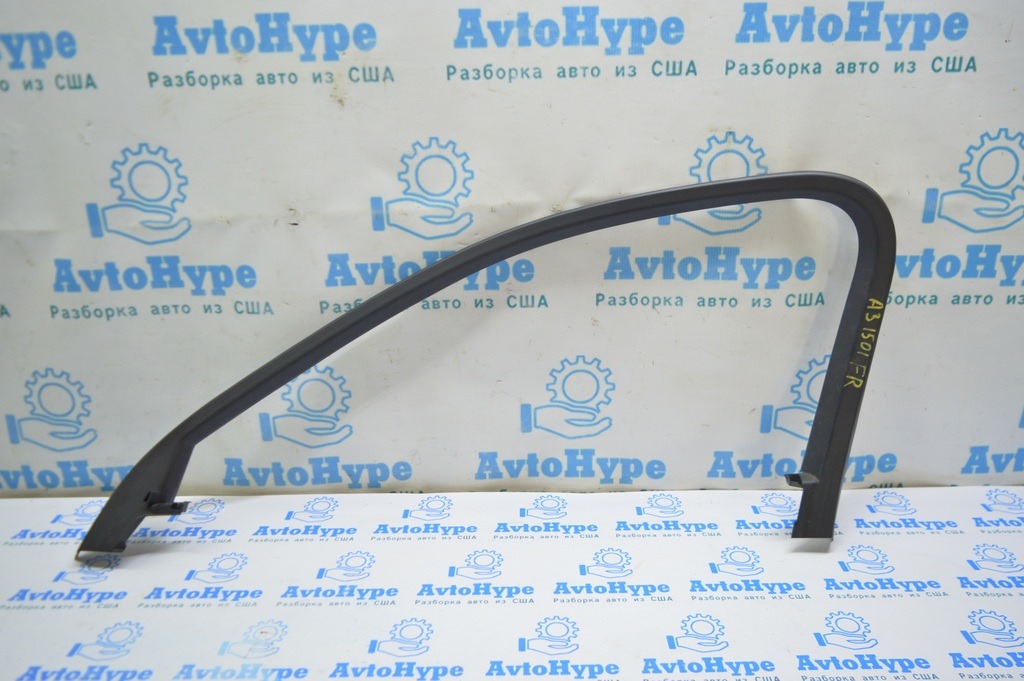 Рамка двери внутренняя передняя правая Audi A3 8V 15-20 4d, 5d черн