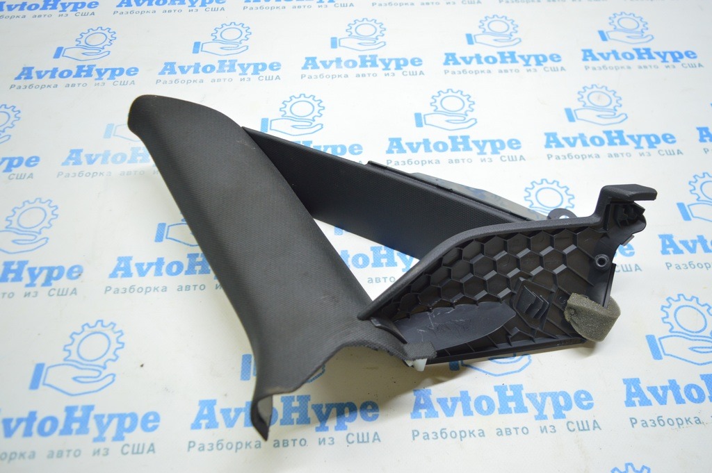 Накладка задней форточки правая Audi A3 8V 15-17 4d, 5d, черная