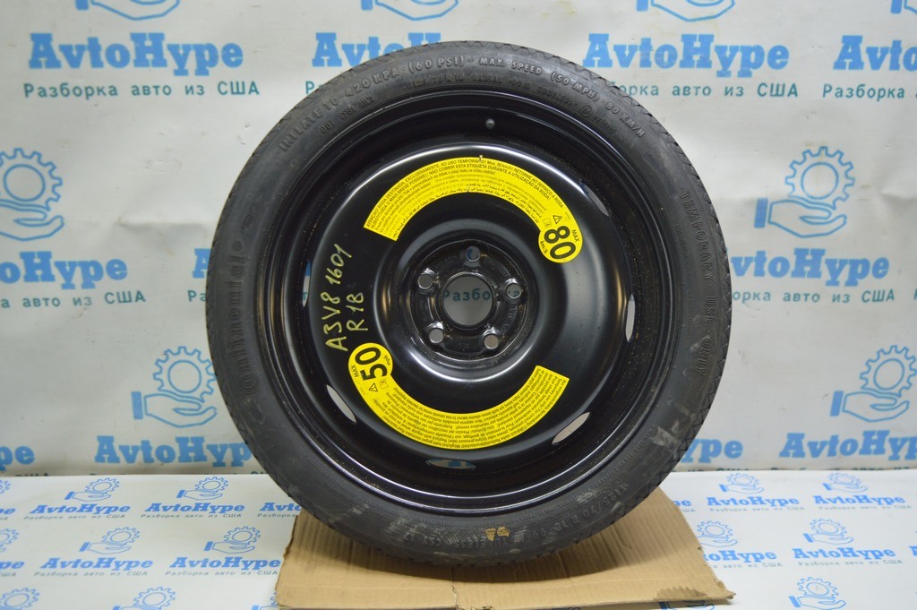 Запасное колесо докатка Audi A3 8V 15-19 125/70/R18