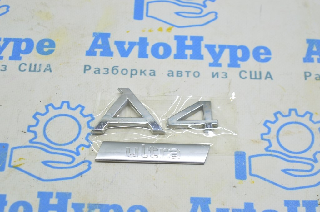 Эмблема надпись A4 Audi A4 B9 17-