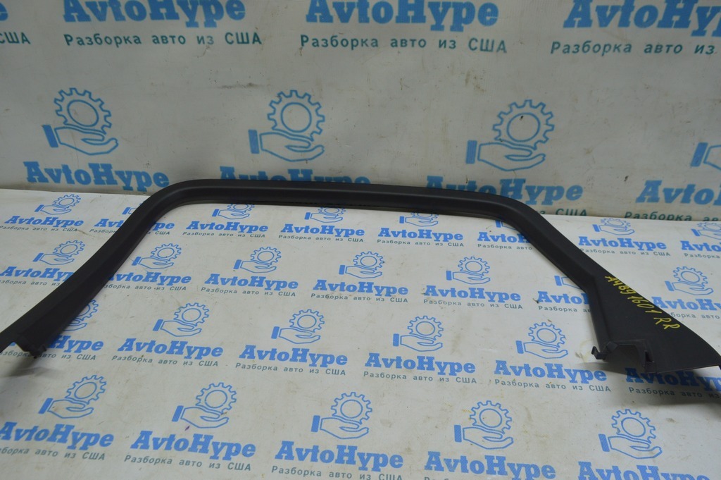 Рамка двери внутр задняя правая Audi A4 B9 17- черная