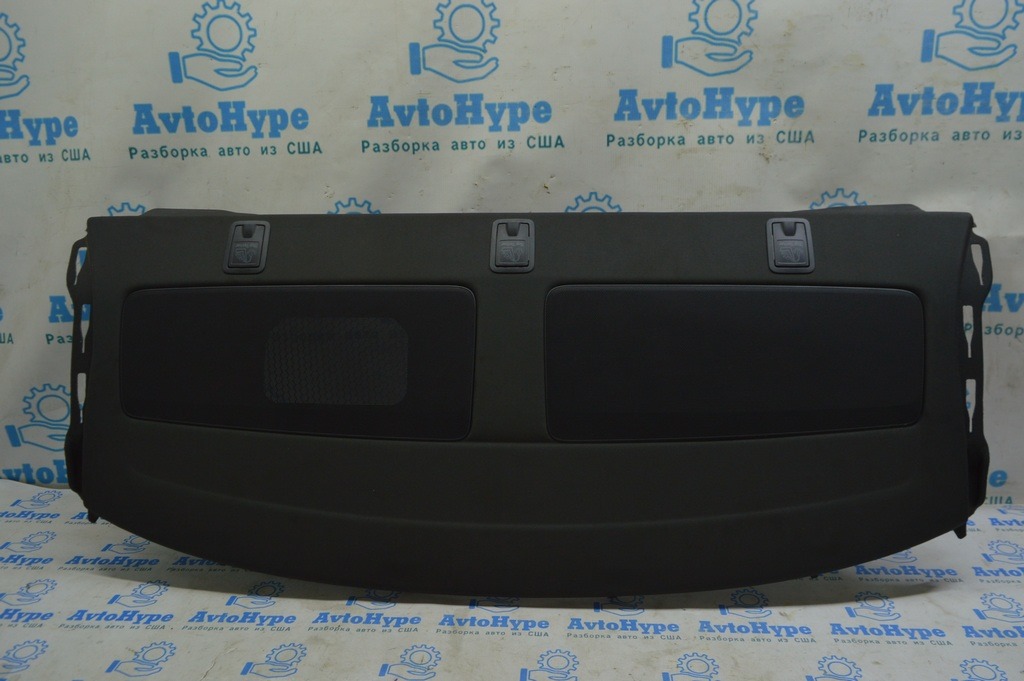 Полка задняя Audi A4 B9 17- черная