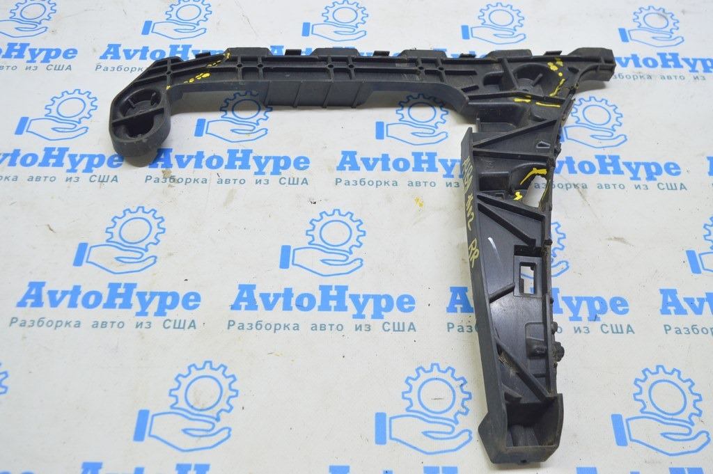 Крепление заднего бампера на крыле правое Audi A4 B9 17- (02) трещины