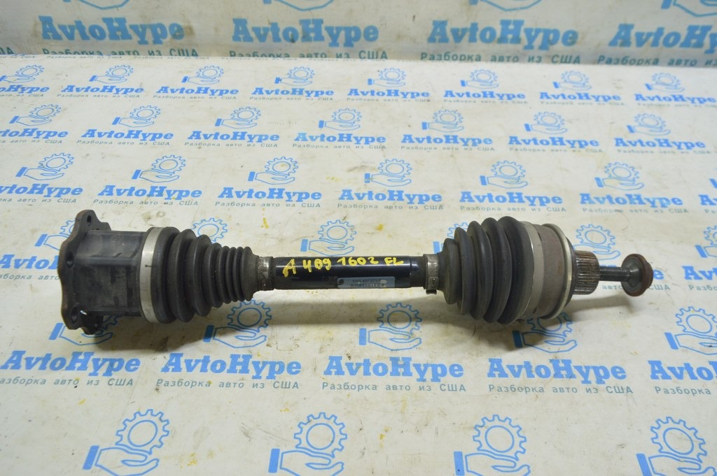 Привод полуось передняя левая Audi A4 B9 17- FWD (02)