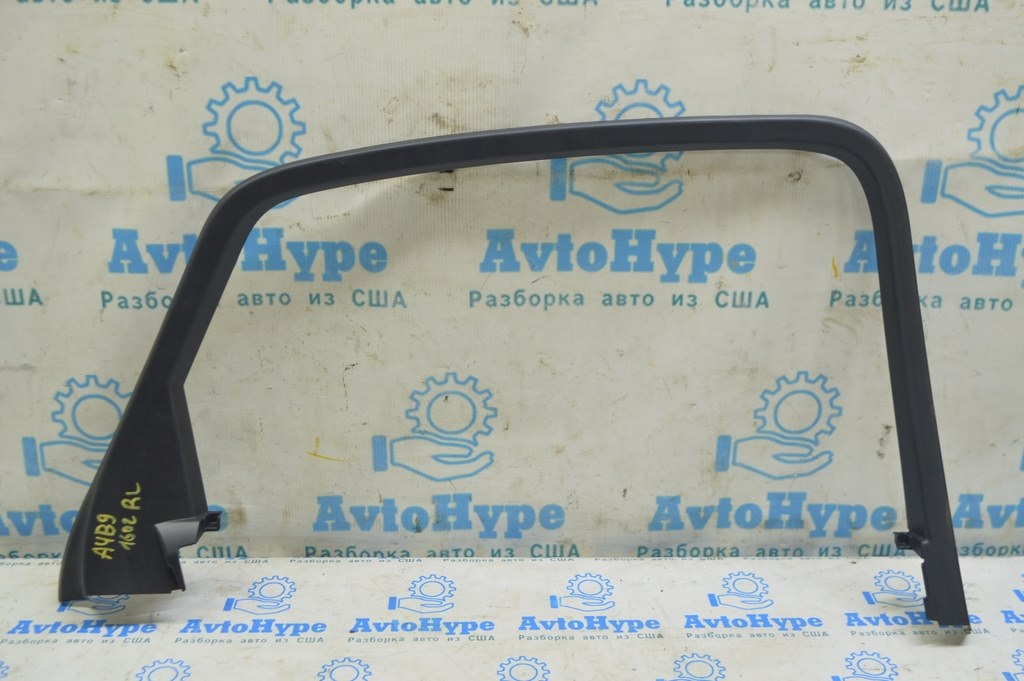 Рамка двери внутр задняя левая Audi A4 B9 17- черная