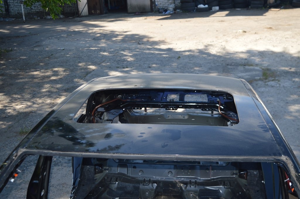 Крыша металл Audi A4 B9 17- под люк, седан (02)