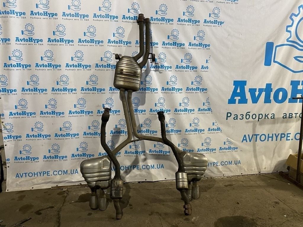 Глушитель средняя часть с бочкой Audi S4 b8 08-16 3.0