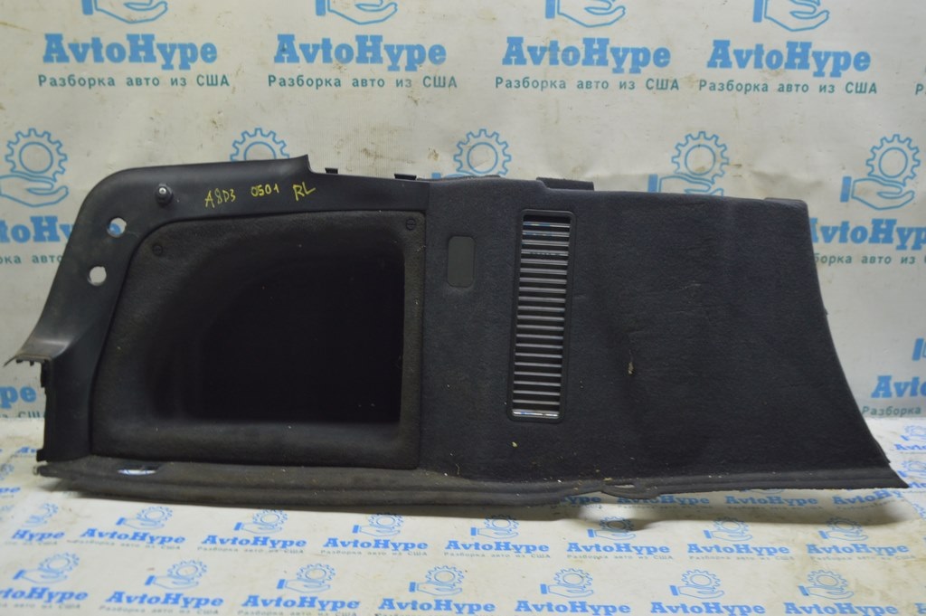 Обшивка арки левая Audi A8 D3 03-09 черн