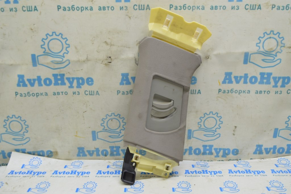 Накладка центральной стойки верхняя (ремень) левая Audi A8 D3 03-09 серая