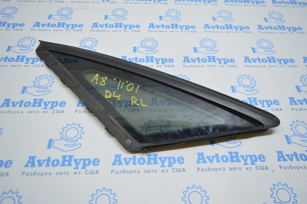 Форточка (глухое стекло) задняя левая Audi A8 D4 10-17 (01)43r-00083