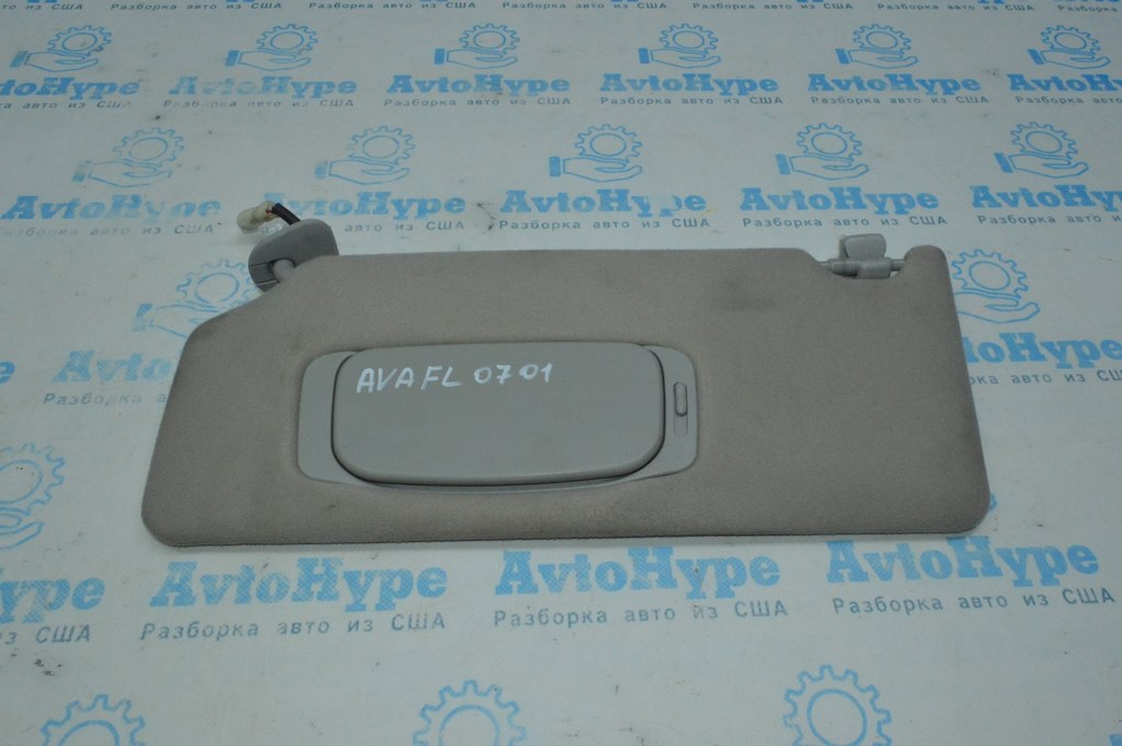Козырек левый Toyota Avalon 05-12 серый