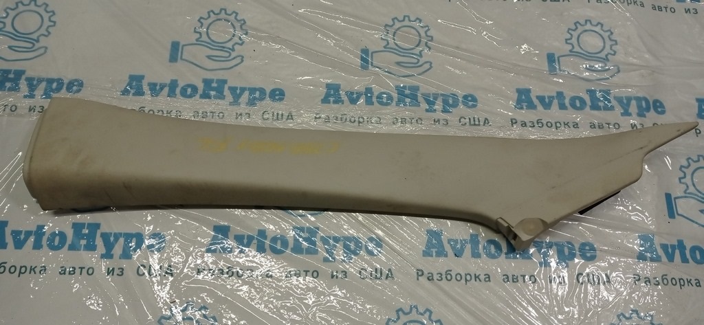 Накладка передней стойки левая Chrysler 200 15-17 серая