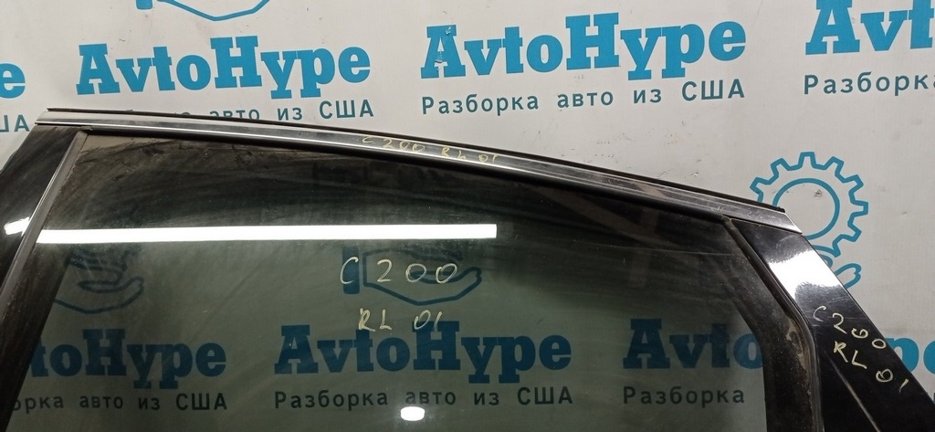 Молдинг двери верхний задний левый Chrysler 200 15-17 хром