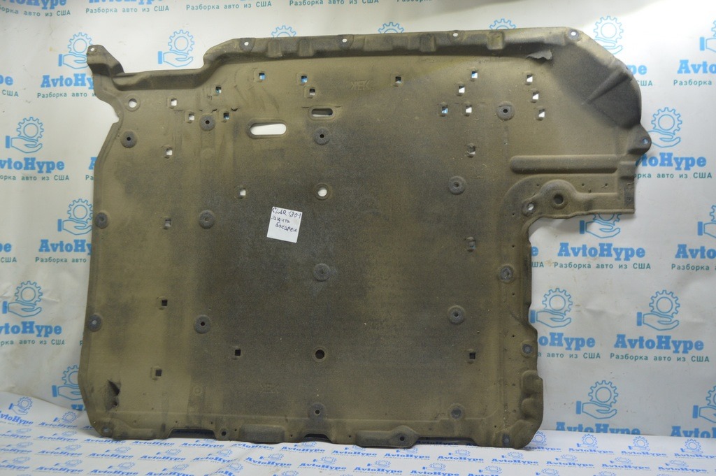 Защита днища передняя Honda Clarity 18-21 usa надрывы (01)