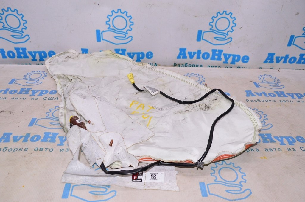 Подушка безопасности airbag сидение лев Nissan Pathfinder 13- стрельнула (01)