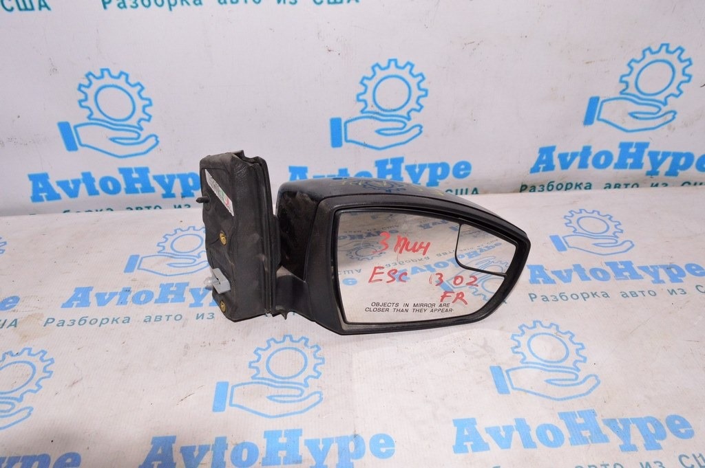 Зеркало боковое правое Ford Escape MK3 13- без поворотника (02) 3пин бордовый цвеет