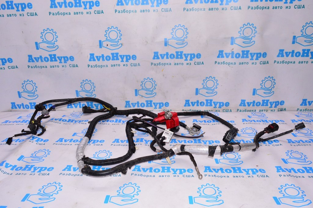 Клема плюсовая и минусовая на  АКБ с проводкой Ford Edge 16-