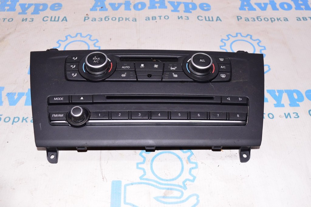 Управление климат-контролем BMW X3 F25 11-17 с подогревом сидений (01)