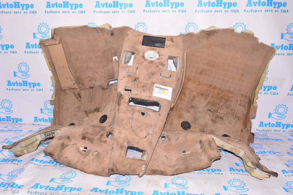 Покрытие пола BMW X3 F25 11-17 перед беж (01) под химчистку