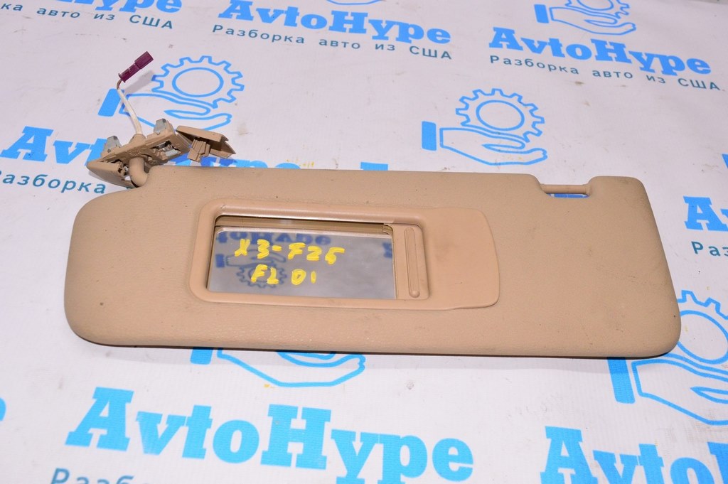 Козырек левый BMW X3 F25 11-17 беж