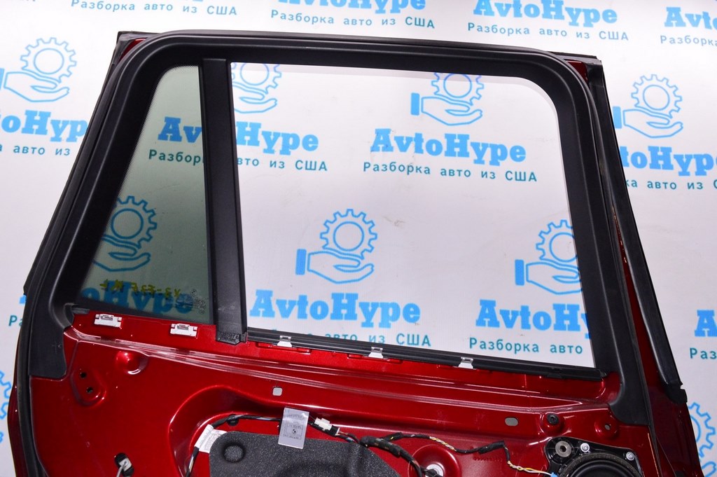 Уплотнитель стекла зад лев BMW X3 F25 11-17