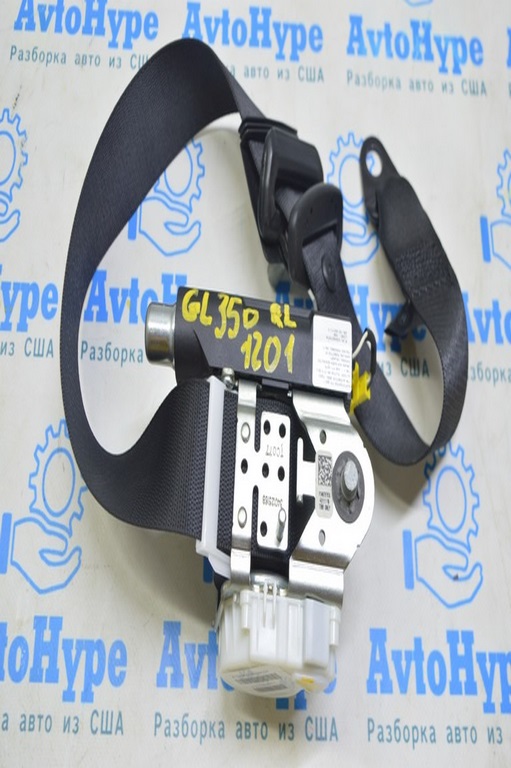 Ремень безопасности зад лев Mercedes X164 GL черн