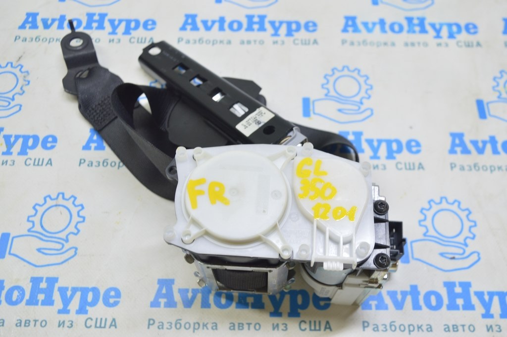 Пассажирский ремень безопасности Mercedes X164 GL черн