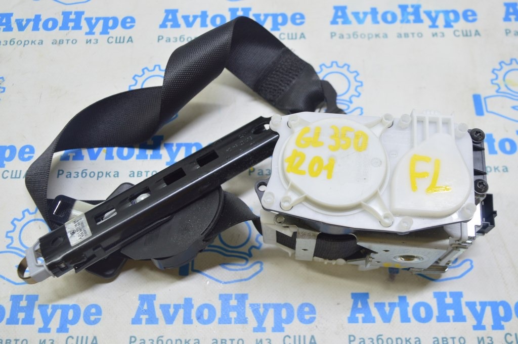 Водительский ремень безопасности Mercedes X164 GL черн