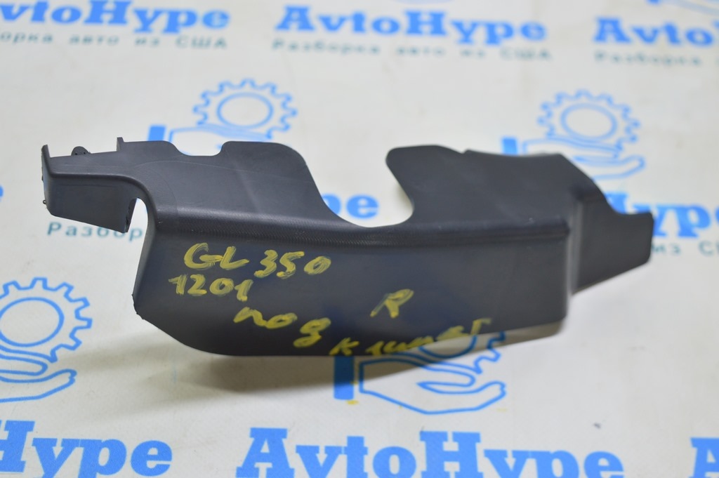 Накладка на порог правая Mercedes X164 GL черн