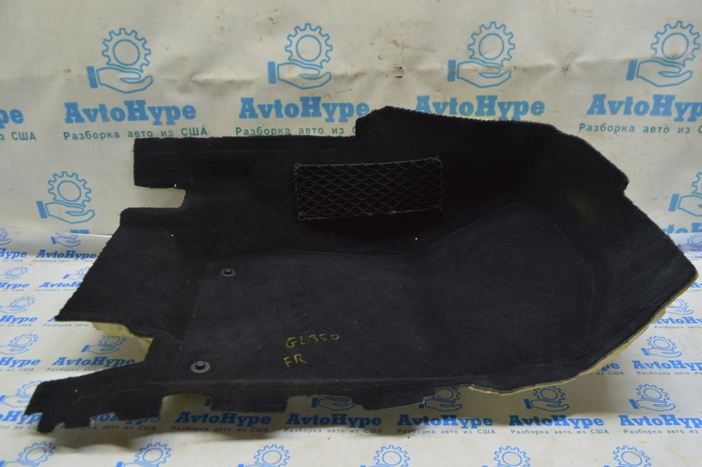 Покрытие пола перед прав Mercedes X164 GL черн
