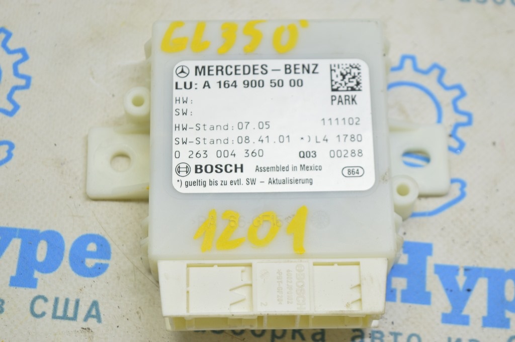 Parktronic Park Assist Control Module Mercedes X164 GL W164 ML (01)