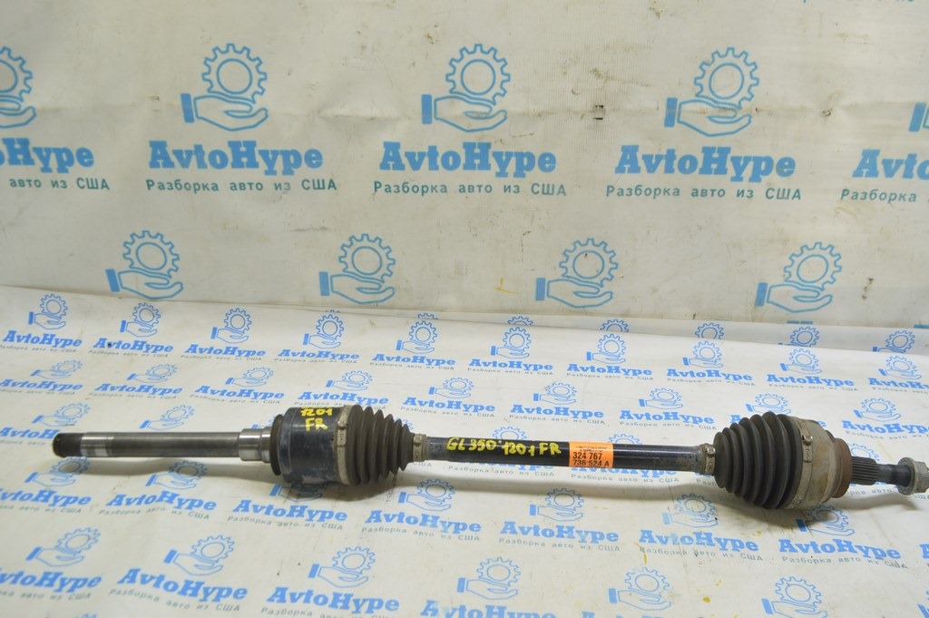 Привод полуось перед прав Mercedes X164 GL (01)