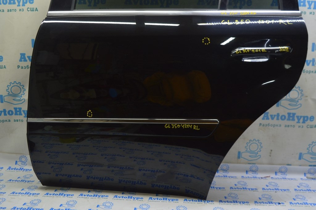 Накладка двери нижняя зад лев Mercedes X164 GL с хромом