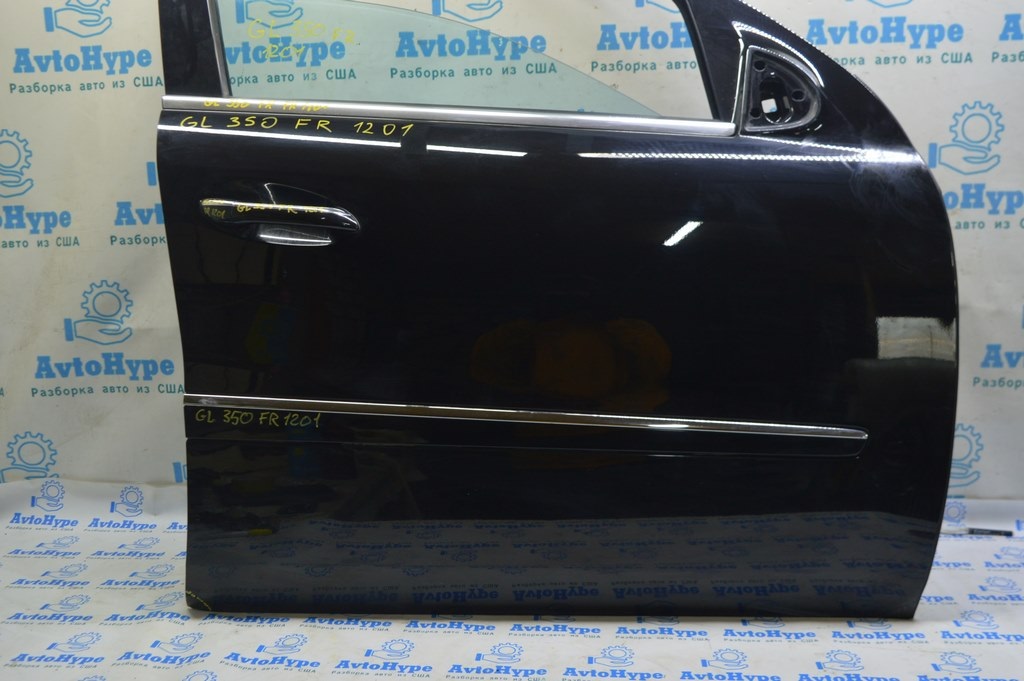 Накладка двери нижняя перед прав Mercedes X164 GL с хромом