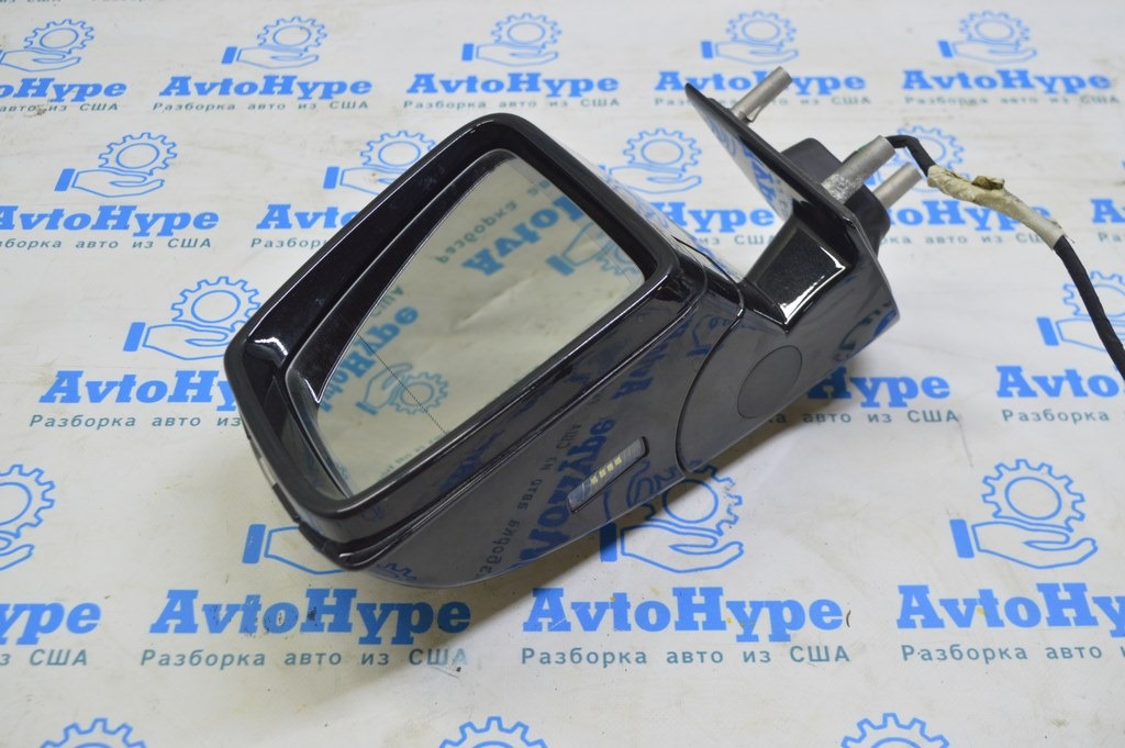 Зеркало боковое левое Mercedes X164 GL 10-12 (01) черное, 12 пинов, поворотник, подсветка