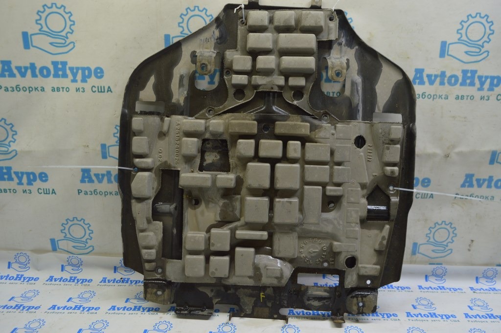 Защита двигателя задняя Mercedes X164 GL