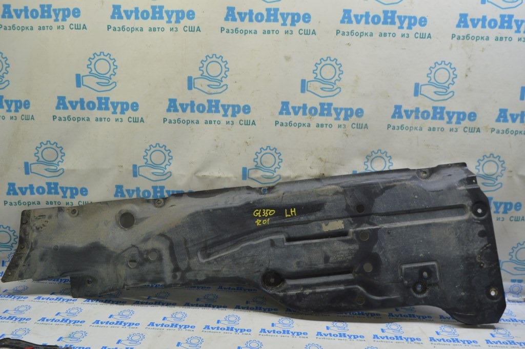 Защита днища левая Mercedes X164 GL