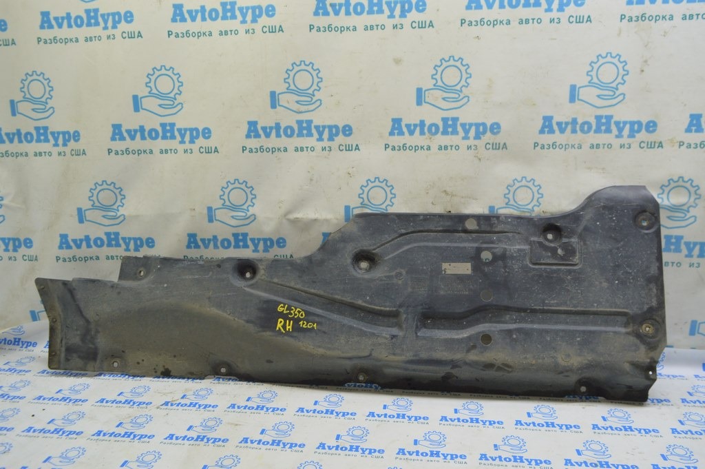 Защита днища правая Mercedes X164 GL