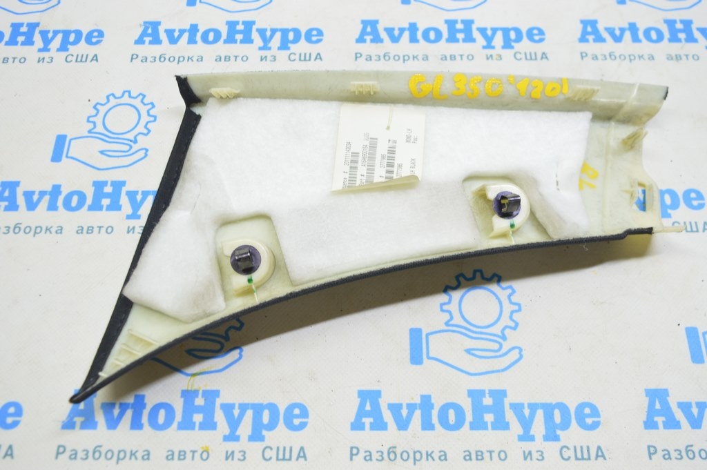 Накладка задней стойки задняя левая Mercedes X164 GL черн