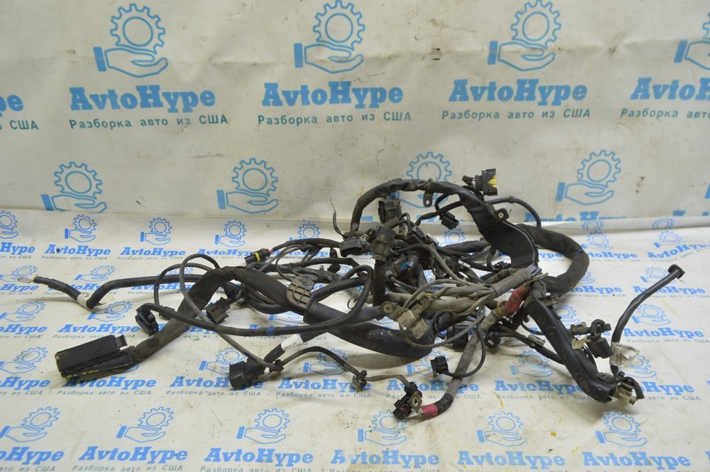 Проводка моторная Mercedes X164 GL350 3.0d (01)