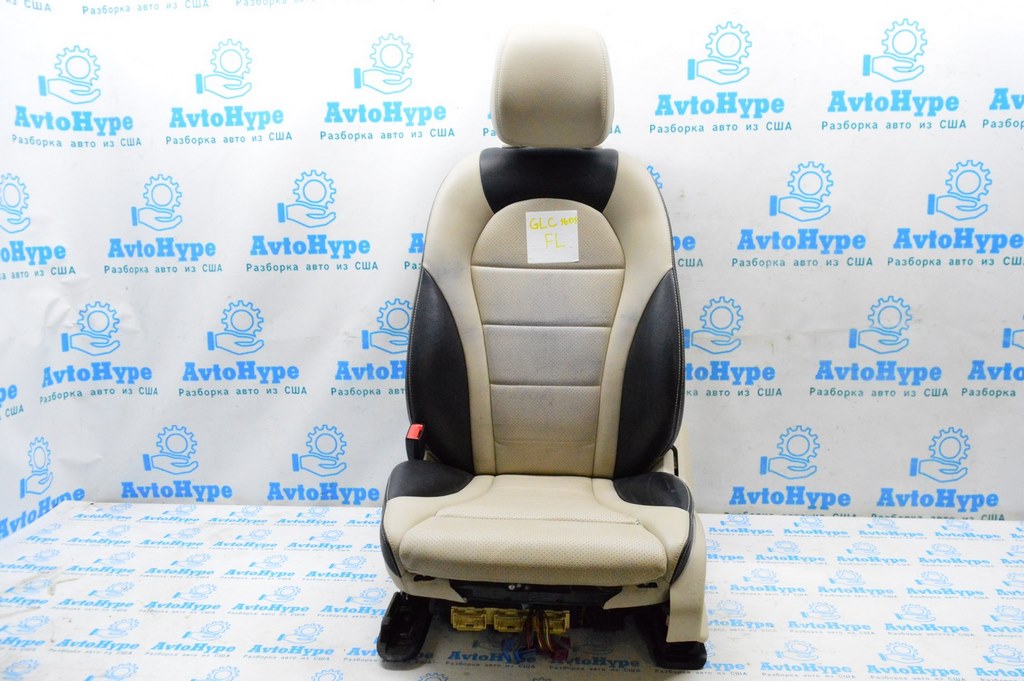 Водительское сидение Mercedes GLC X253 16- (01) с AIRBAG беж