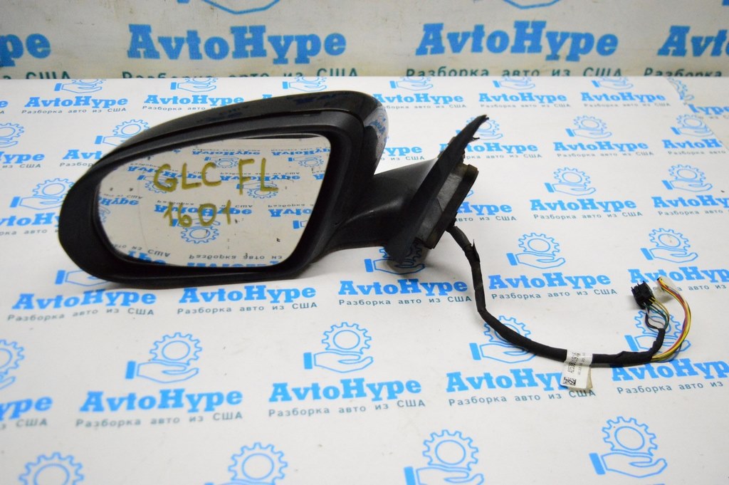 Зеркало боковое левое Mercedes GLC X253 16- черное (01)