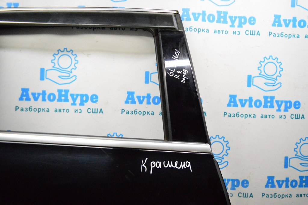 Накладка двери боковая зад прав Mercedes GLC X253 16-