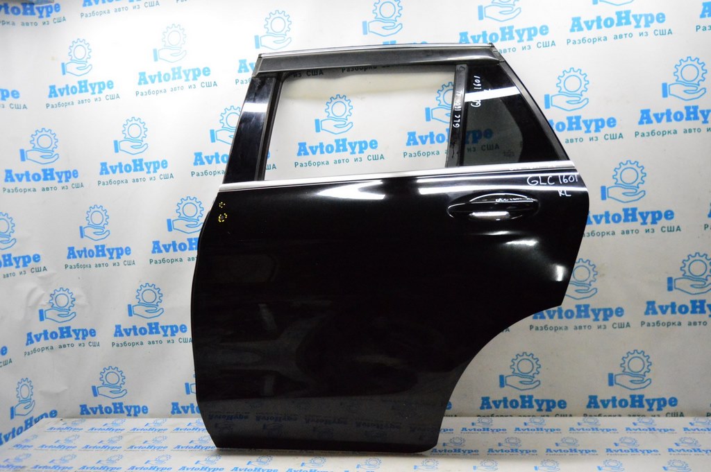 Молдинг дверь-стекло центральный зад лев хром Mercedes GLC X253 16-