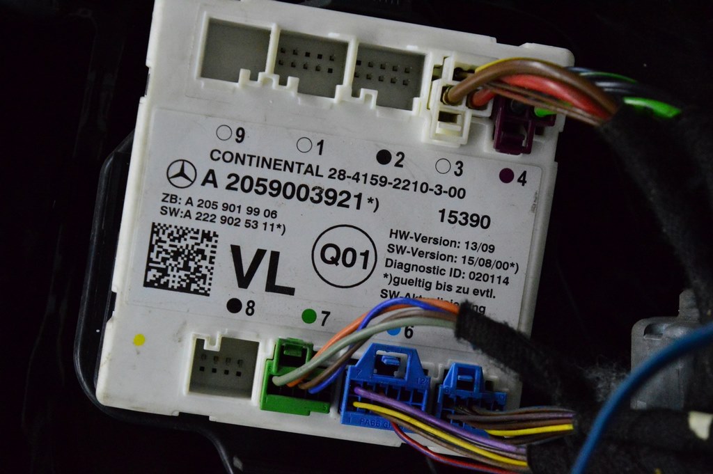 Компьютер двери перед лев Mercedes GLC X253 16- (01)