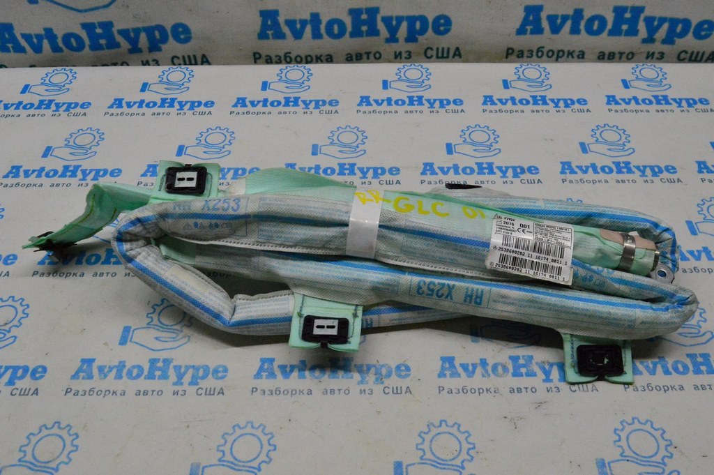 Подушка безопасности airbag боковая шторка правая Mercedes GLC X253 16-