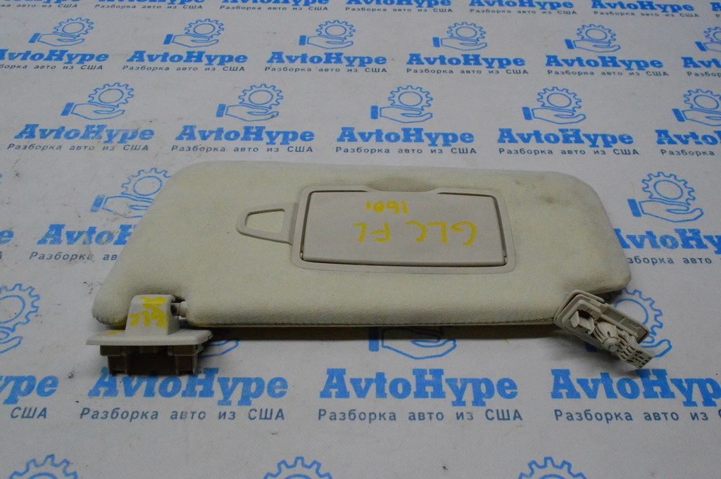 Козырек левый Mercedes GLC X253 16- беж алькантара