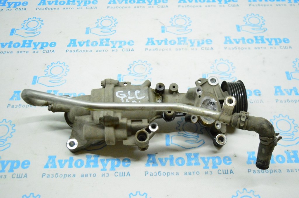 Патрубок охлаждения 15 левый металл Mercedes GLC X253 16-