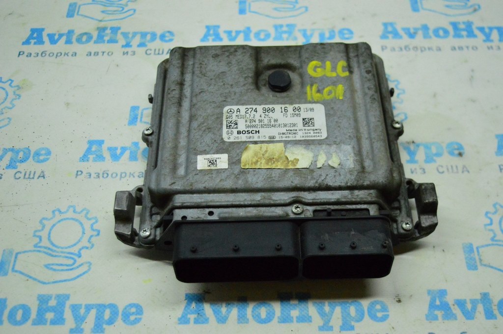 Engine Brain Box Control Unit Блок ECU компьютер двигателя Mercedes GLC X253 2015-2021 (01)